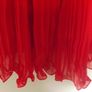New Designer Girls Vintage Sequin Pleated Chiffon Party Dress 7-8yrs Image 3