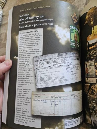 A First World War Centenary  Roll Of Honour For County Cavan. By Michael Finnegan. First Edition Large Volume Hardback In Very Good Condition.  See Photos For Same.
