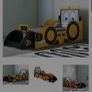 Toddler JCB bed Image 2