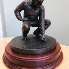 Limited Edition Extra Large Jeanne Rynhart Cold Cast Bronze Figurine