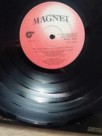 Chris Rea LP  (Irish) - Whatever Happened To Benny Santini?