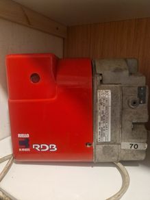 Oil burner for parts