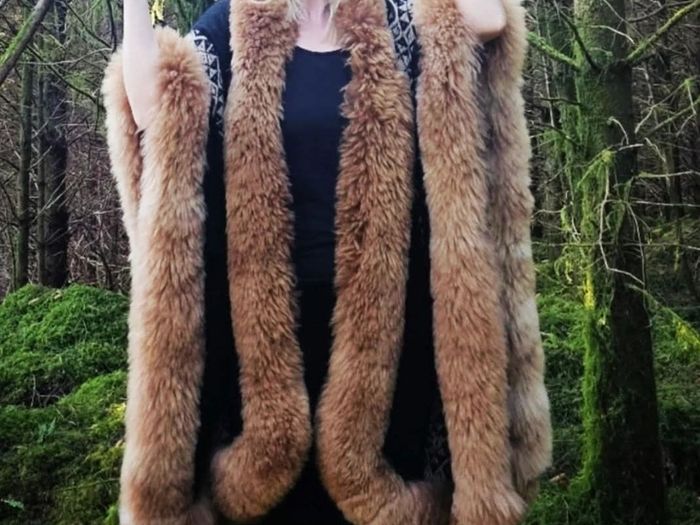 Rare Alpaca Cape