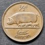 Ireland Excellent 1953 Half Penny Coin Image 2