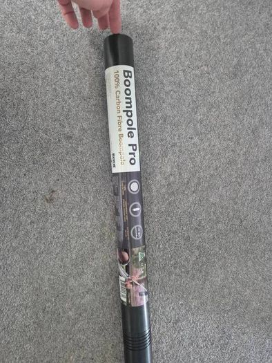 shotgun mic + boom pole + blimp + dead cat all mint condition