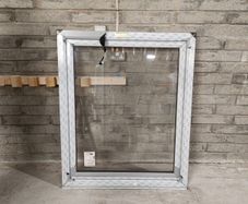 4 Silver grey tilt and turn windows 1150x1385