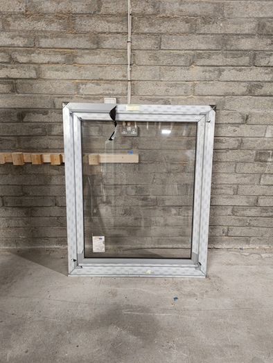 4 Silver grey tilt and turn windows 1150x1385
