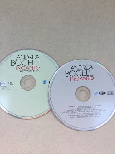 Andrea Bocelli Incanto [CD/DVD Combo] [Deluxe Edition] rare buble