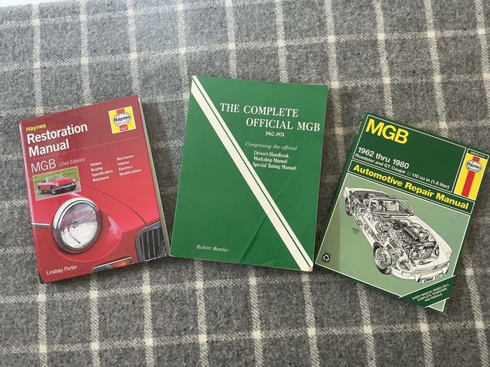 MGB Workshop manual and restoration, repair manuals