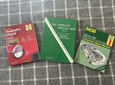 MGB Workshop manual and restoration, repair manuals