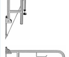 Aqua Mobility Support Rail 800 projection