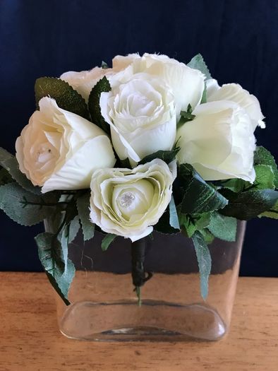 Oval Glass Vase