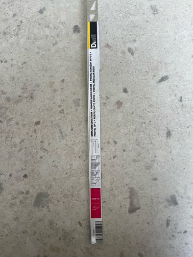Diall Aluminium Tile Trim Chrome