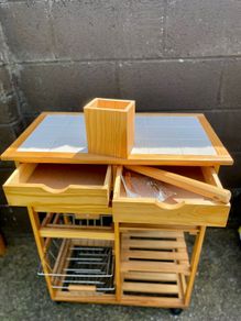 kitchen storage trolley