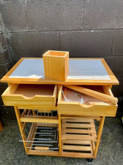 kitchen storage trolley