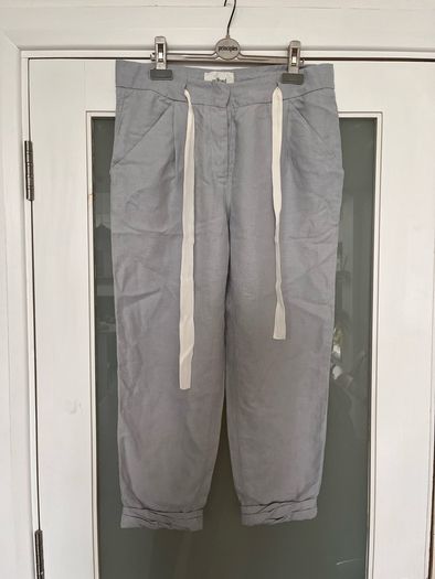 trousers linen mix