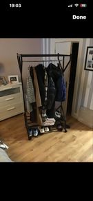 Clothes Rail on Wheels