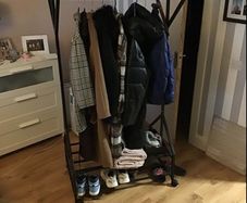 Clothes Rail on Wheels