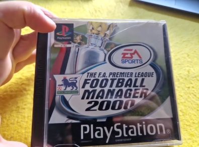 Football Manager 2000 PlayStation1 Ps1 PlayStation2 Ps2 games Original