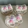 Set of six Royal crown Derby coffee cups and saucers Image 10