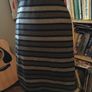 Stripe Fitted Skirt Image 4