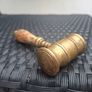 Vintage Solid Brass Judge's/Auctioneer's Gavel Image 9