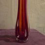 Mid Century Glass Swung Vase Image 4