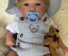 REBORNS BY LAURA.  Introducing Peter Pout - 5lb, 20inch Reborn Doll.  Welcome to view