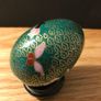 Rare vintage Cloisonne Enamel Egg Image 5