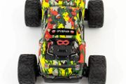 Remote controlled RC car 45 km/h, 1:18, 2 batteries, four-wheel drive, 100m, monster truck