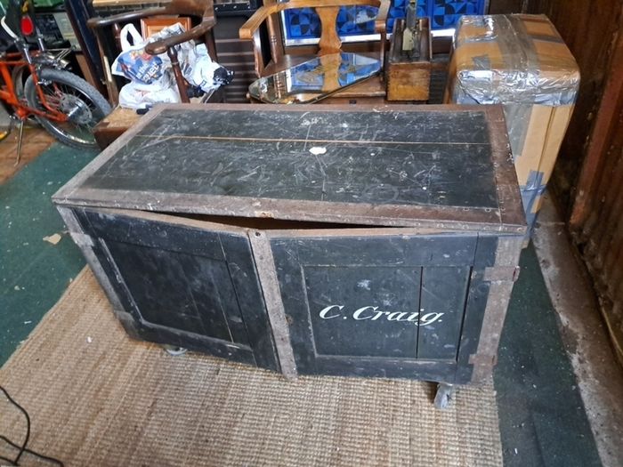 Vintage Wooden Chest