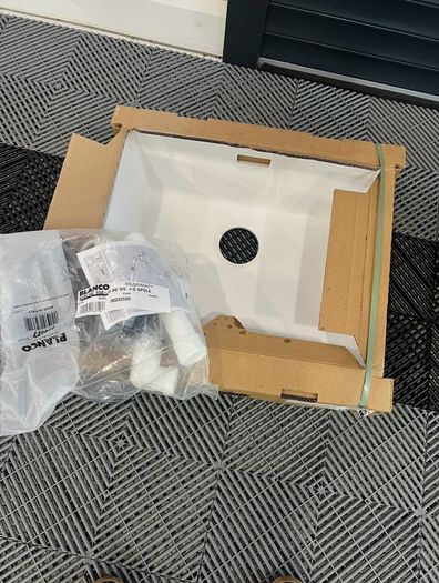 Blanco undermounted silgranite sink