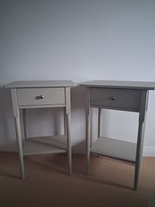 2 x Ikea Blastasen Bedside Tables