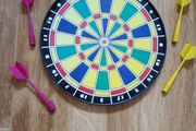 Kids small magnetic dart board