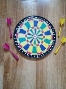 Kids small magnetic dart board