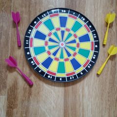 Kids small magnetic dart board
