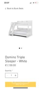 bunk bed tripple sleeper