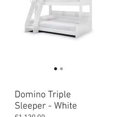 bunk bed tripple sleeper