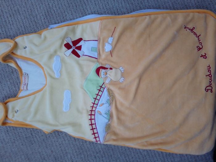 French Grobag sleeping bag velour Doudout et Compagnie 3-6 months