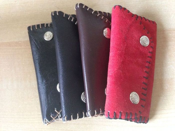 Genuine Leather Key & Card Wallets Protect Your Pockets