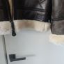 Schott NYC B-3 Aviator Bomber, High Quality Shearling Sheepskin Jacket, Size L Image 5