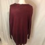 Wine sparkly jumper (3XL) Image 4