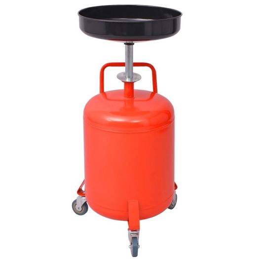 Waste Oil Drainer 49.5 L Steel Red