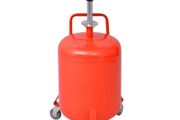 Waste Oil Drainer 49.5 L Steel Red