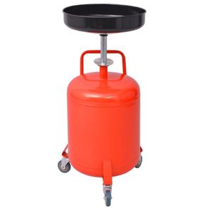Waste Oil Drainer 49.5 L Steel Red
