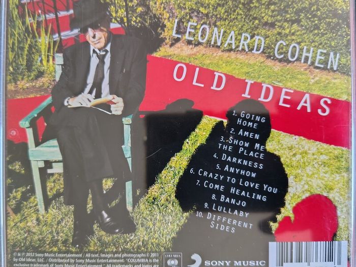 Leonard Cohen - Old Ideas CD (2012) Art Rock Folk VG+