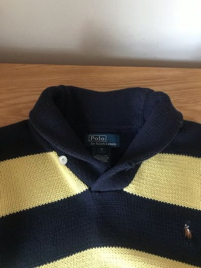 boys jumper knit Ralph Lauren age 7