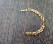 Gold Coloured Ladies Costume Bracelet.