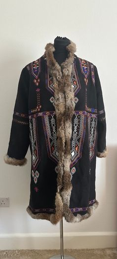 Antik Batik boho coat - sz 12/14