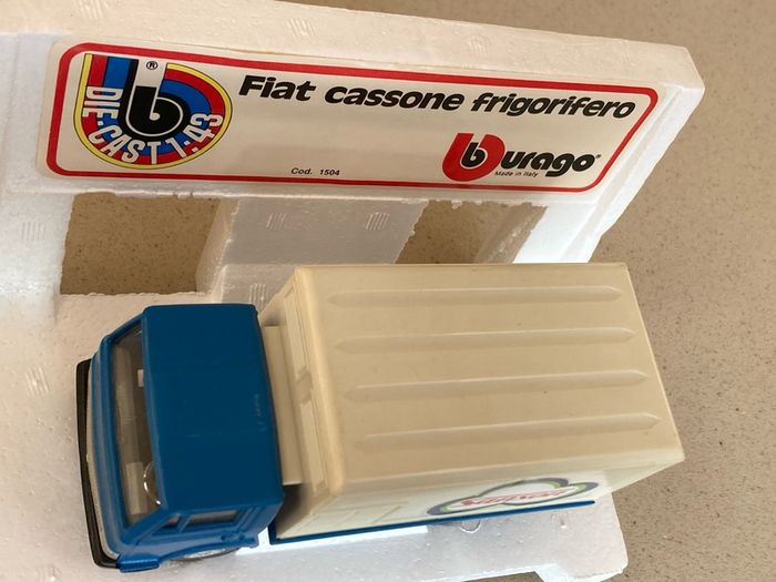 Fiat 50 NC Refrigeration truck 1981 scale 1:43 rare